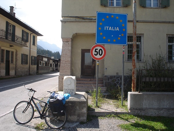 Przejście graniczne Włochy Austria
