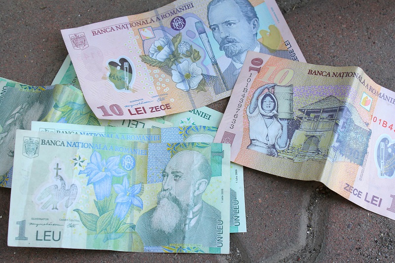 rumuńskie pieniądze leie