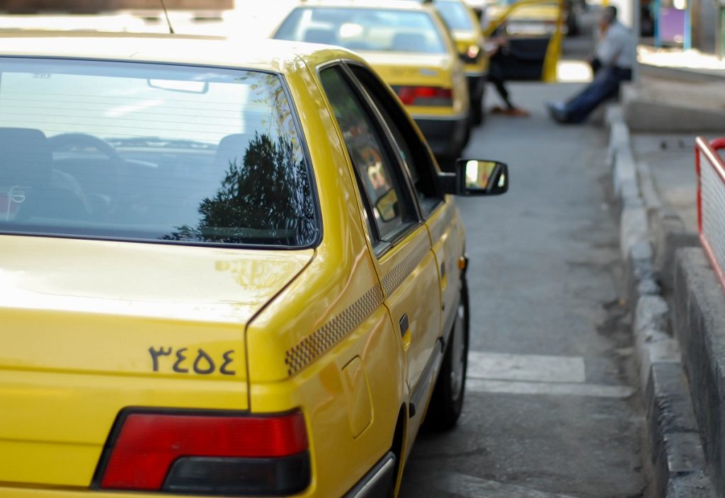 Taksówki w Iranie