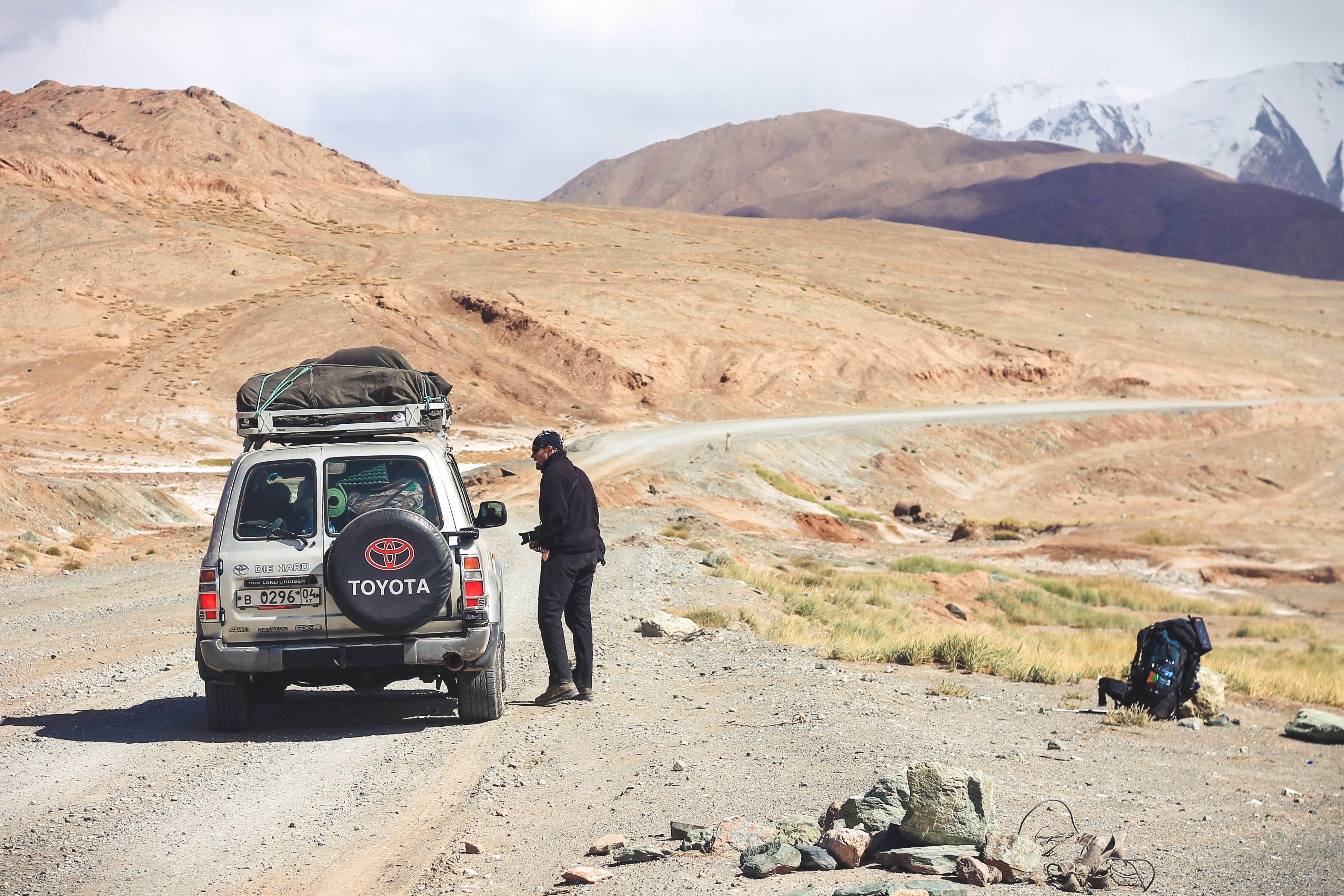Autostop w Pamirze Tadżykistanie