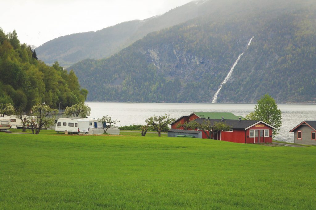 Kemping w norwegii