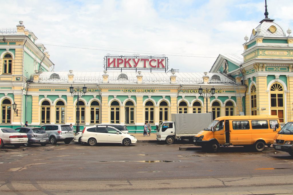 Dworzec główny w Irkucku