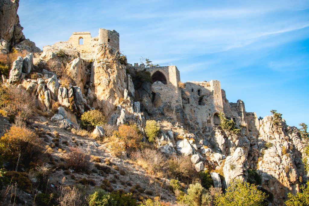 Zamek świętego Hilariona Cypr