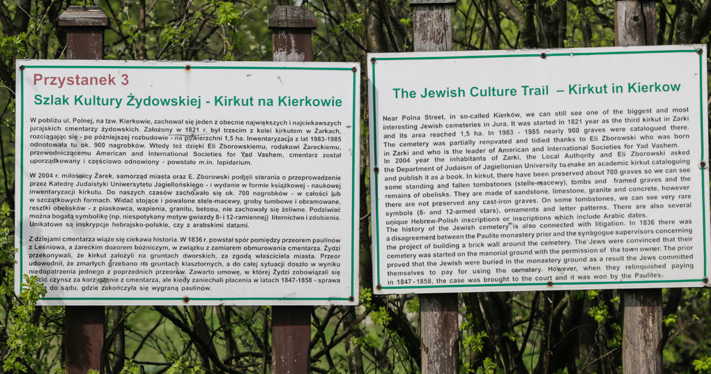 Szlak kultury żydowskiej Żarki